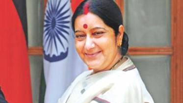 Indian External Affairs Minister Sushma Swaraj