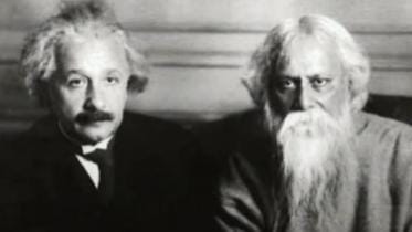 Tagore and Einstein
