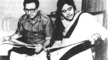 Tajuddin Ahmad with wife Syeda Zohra Tajuddin