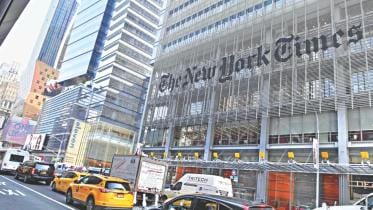 The New York Times building