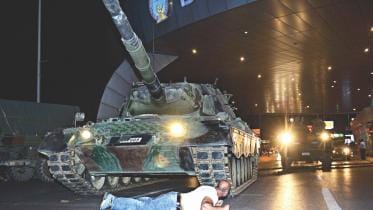 Turkish army tank