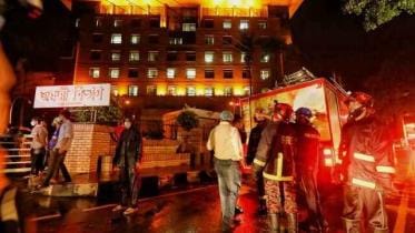 United Hospital fire