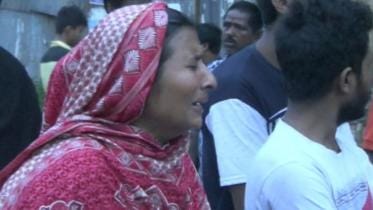 Victim family members of Ashulia