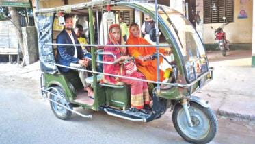 Shapna Rani auto-rickshaw