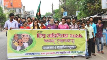 World Theatre Day observed