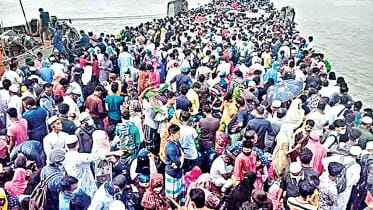 Eid home rush: Nightmare awaits ferry passengers