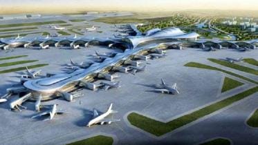 New international airport outside Dhaka
