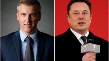 Christopher Bousigues and Elon Musk