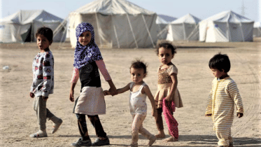 Children displaced worldwide