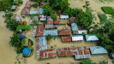Flood in north districts