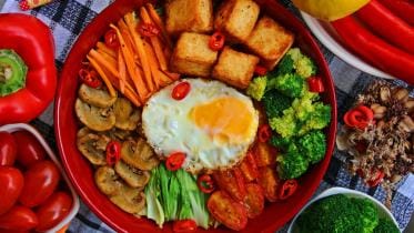 VEGETABLE BIBIMBAP vegetable recipes