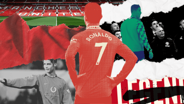 Collage of Cristiano Ronaldo