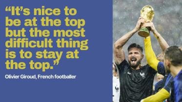 5 inspirational quotes from French players