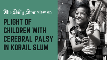 plight of kids with cerebral palsy in korail slum