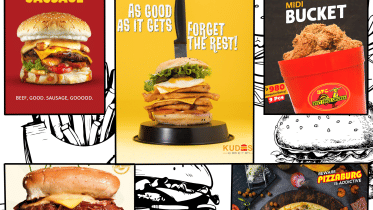 Famous Fast Food Joint Collage 