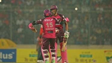 Mushfiqur Rahim and Najmul Hossain Shanto