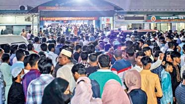 DMCH team stepping up to aid Gulistan blast victims