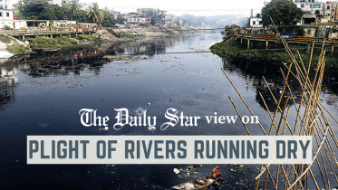 plight of rivers running dry