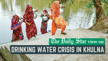 drinking water crisis in khulna coastal areas