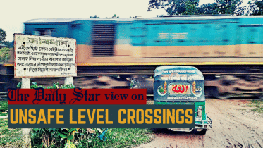 unsafe level crossings causing collisions 