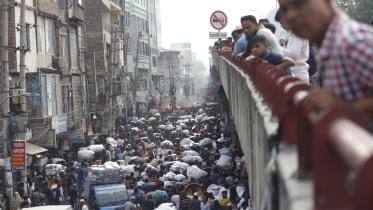 Bangabazar Shopping Complex Fire 