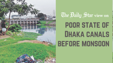 poor state of dhaka canals before monsoon