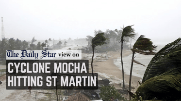 cyclone mocha hitting st martin's island
