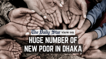 huge number of new poor in dhaka