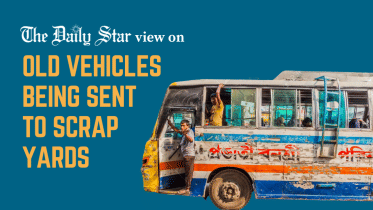 Old vehicles being sent to scrap yards