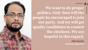 GM Quader speaks to The Daily Star