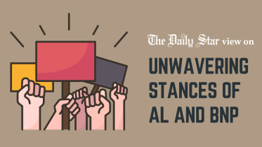 unwavering stances of awami league and bnp
