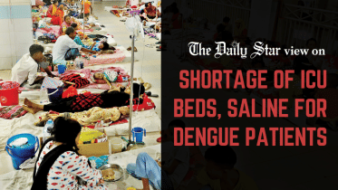 shortage of icu beds saline for dengue patients