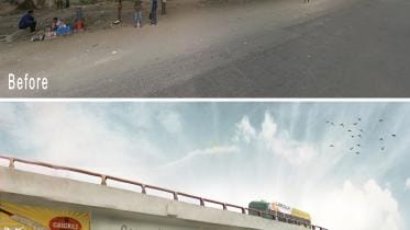 A community-building opportunity under Kuril Flyover