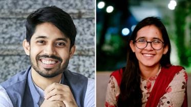 Ayman Sadiq and Munzereen Shahid