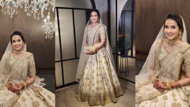 Munzereen Shahid shines bright on her walima