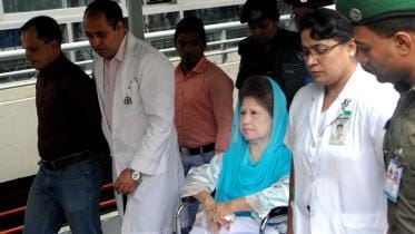 Khaleda discharged from hospital