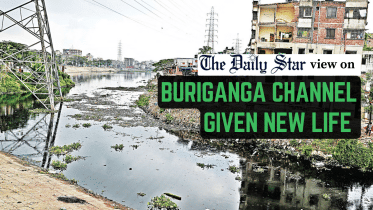 old buriganga channel given new life