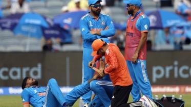Pandya out of India's World Cup clash with New Zealand