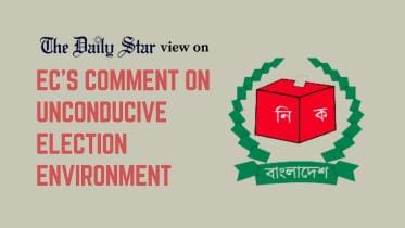 EC's comment on unconducive election environment