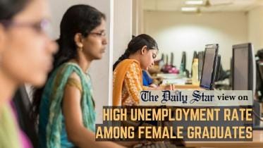 High unemployment rate among female graduates 