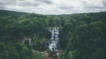 Waterfalls hopping in the Finger Lakes region of New York