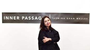 Ink, charcoal, and watercolours: Inner Passages by Tasmina Khan Majles