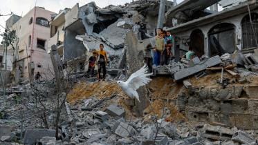 Israel air strike on Gaza October 2023