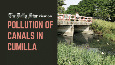 Cumilla canal pollution