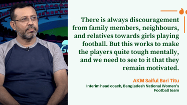 ‘Girls tend to be strong by default when it comes to playing football’