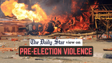 pre-election violence in bangladesh