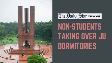 non-students taking over ju dormitories