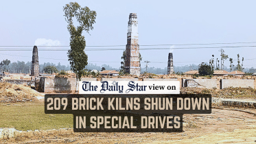 209 brick kilns shun down in special drives