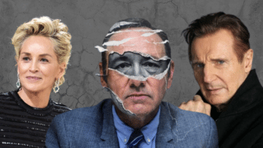 Sharon Stone, Liam Neeson, and Kevin Spacey