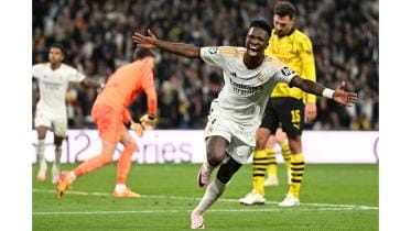 Vinicius Jr in UCL final 2024